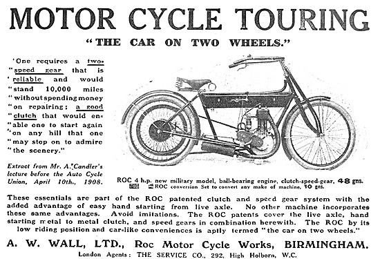 ROC 4 hp Motor Cycle                                             