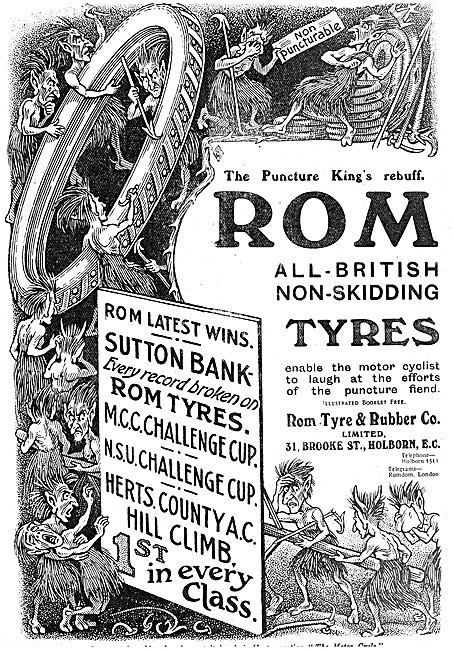 ROM Motor Cycle Tyres                                            