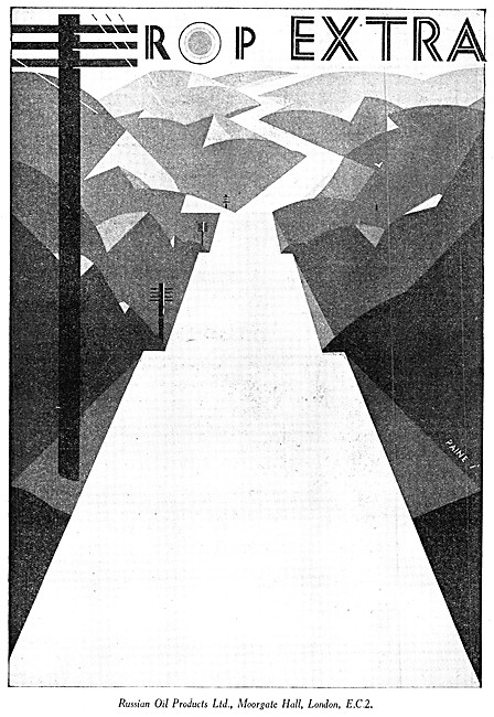 ROP Extra Petrol 1931 Advert                                     