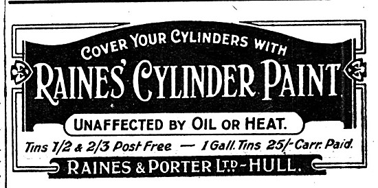 Raines Cylinder Paints                                           