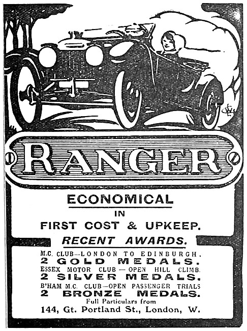 1914 Ranger Light Car                                            