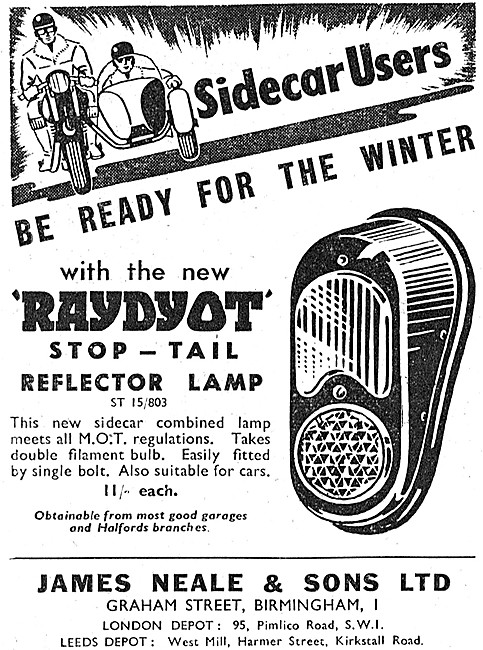 Raydyot Motor Cycle Stop/Tail Reflector Lamp                     