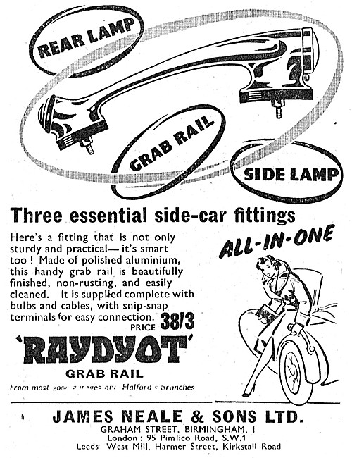 Raydyot Motor Cycle Accessories - Raydyot Grab Rail              