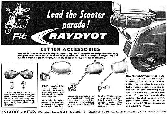 Raydyot Scooter Accessories - Raydyot Flashing Indicator Set     