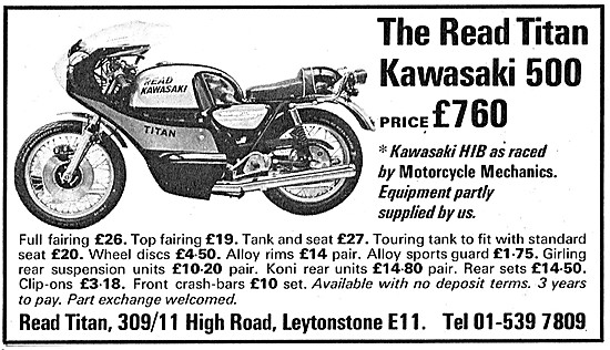 Read Titan Kawasaki 500                                          