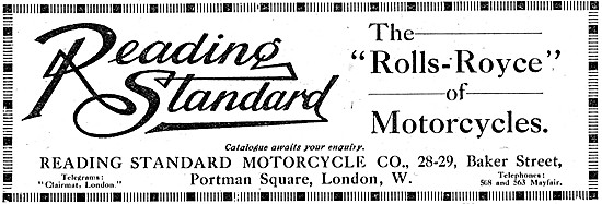 Reading Standard Motor Cycles 1916                               