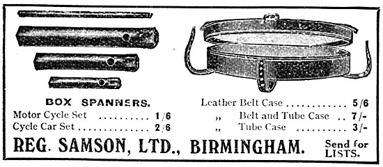 Samson Tools & Accessories - Samson Leather Belt Case            