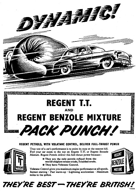 Regent Benzole Mixture - Regent TT Petrol                        