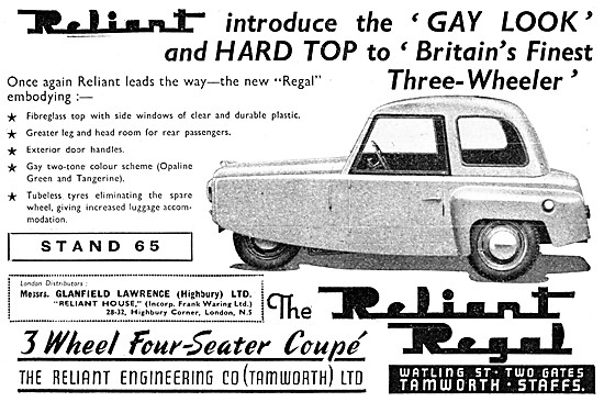Reliant Regal Hard Top 1955                                      