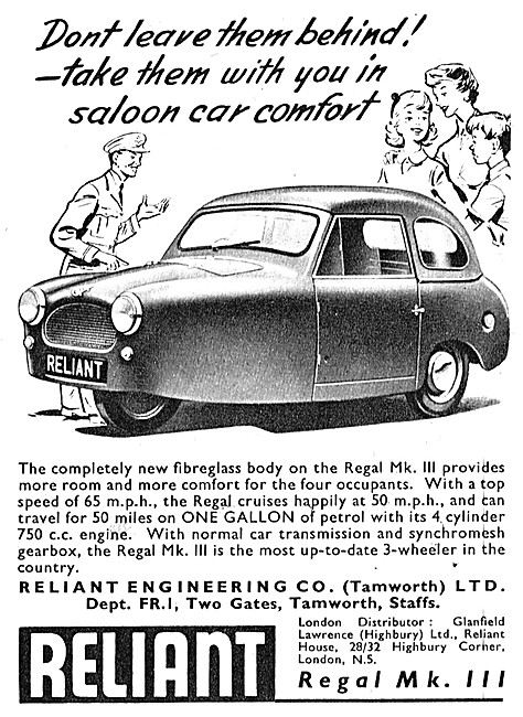 Reliant Regal Mk. III                                            