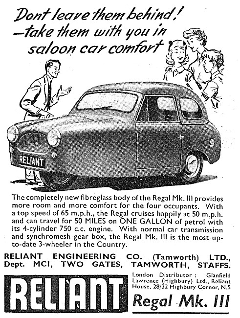 Reliant Regal Mk. III                                            