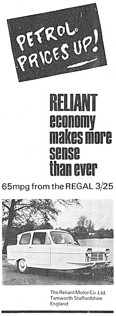 Reliant Regal 3/25                                               
