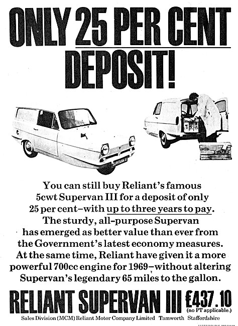 Reliant Supervan III                                             