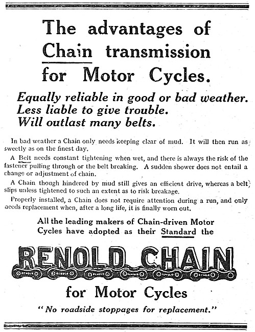 Renold Motor Cycle Chains                                        