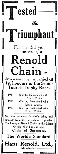 Renold Motor Cycle Chains                                        