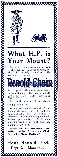 Renold Motor Cycle Chains                                        