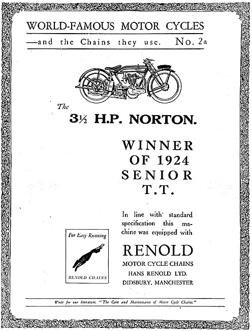 Renold Motor Cycle Chains                                        