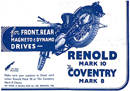 Renold Mark 10 Motor Cycle Chains - Coventry Motor Cycle Chains  