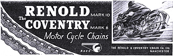 Renold  & Coventry Motor Cycle Chains                            