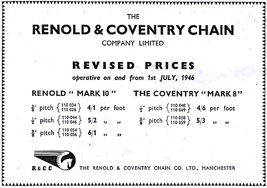Renold Chains - Coventry Chains                                  