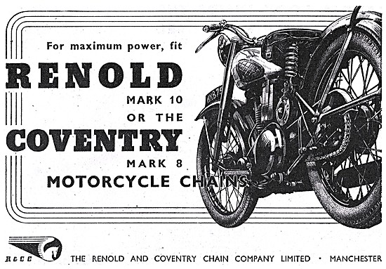Renold Motor Cycle Chains - Coventry Mark 8 Motorcycle Chains    