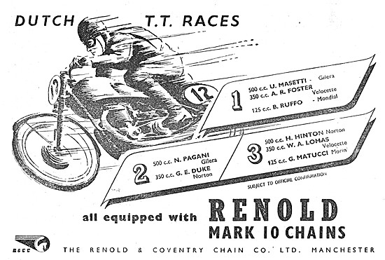 Renold Mark 10 Motor Cycle Chains                                