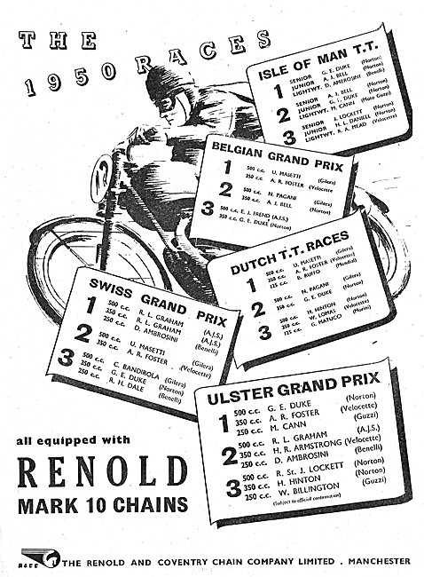 Renold Mark 10 Motor Cycle Chains                                