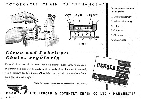 Renold Motorcycle Chains                                         