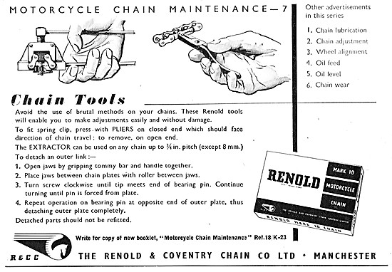 Renold Chains - Renold Chain Tools                               