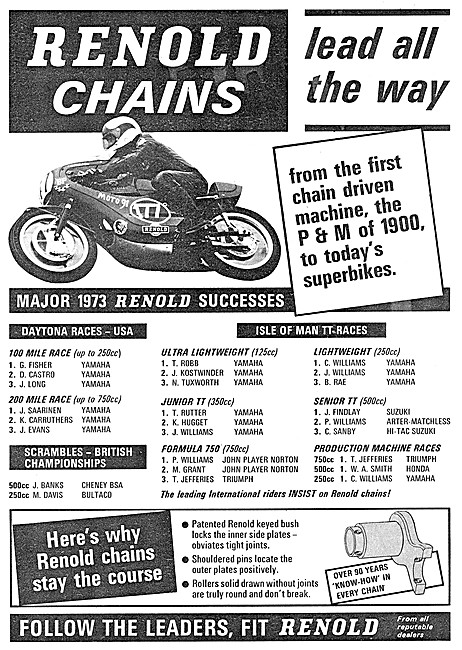 Renold Motorcycle Chains                                         