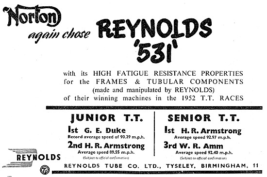 Reynolds 531 Tubing                                              