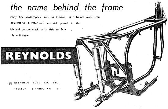 Reynolds Motor Cycle Frame Tubing                                