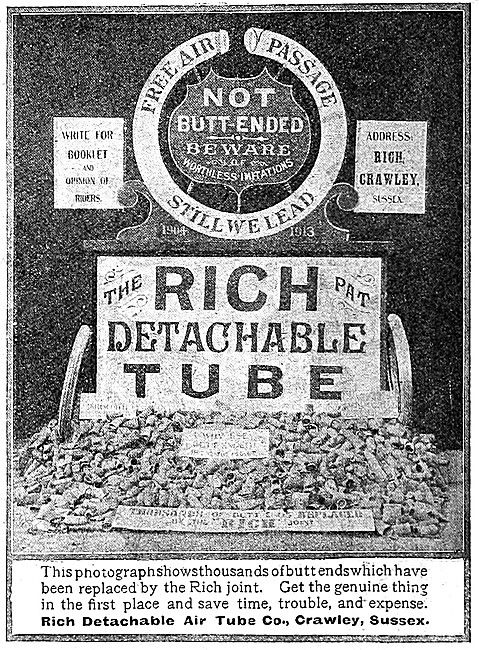 Rich Motor Cycle Tubes & Tyre Covers                             