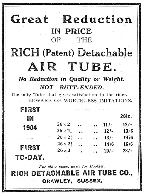 The Rich (Patent) Detachable Air Tube                            
