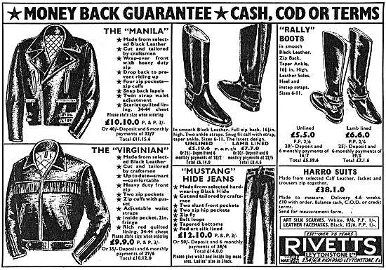 Rivetts Leathers                                                 