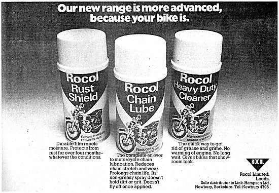 Rocol Lubricants & Anti-Corrosion Aerosols                       