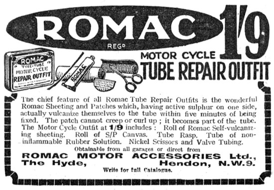 Romac Puncture Repair Outfit                                     