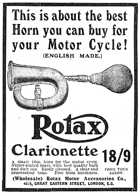 Rotax Clarionette Horn                                           