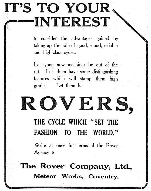 Rover Motor Cycles                                               