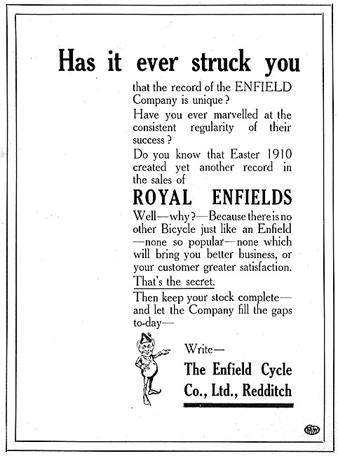 Royal Enfield  Motor Cycles & Bicycles                           