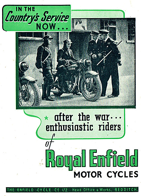 Royal Enfield  Don R Motor Cycles                                