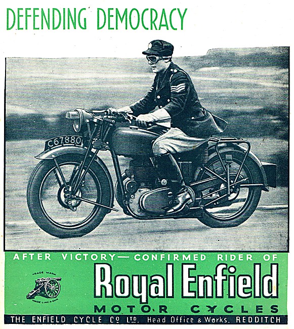 Royal Enfield WD Motor Cycles                                    