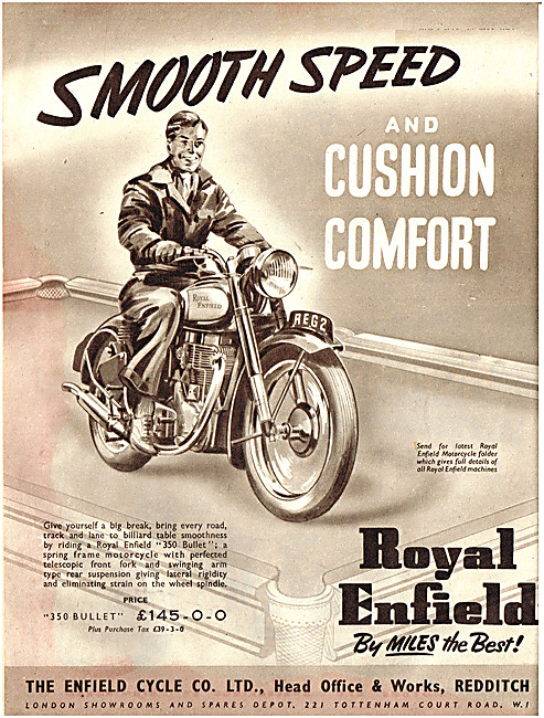 1951 Royal Enfield  Bullet 350 cc                                