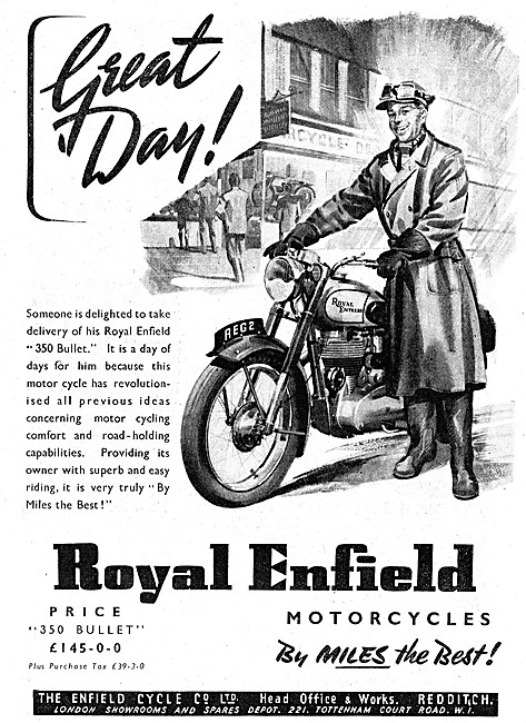 1951 Royal Enfield Bullet 350 cc                                 