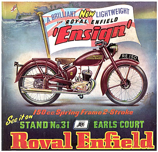 Royal Enfield  Ensign 150 cc Spring Frame                        