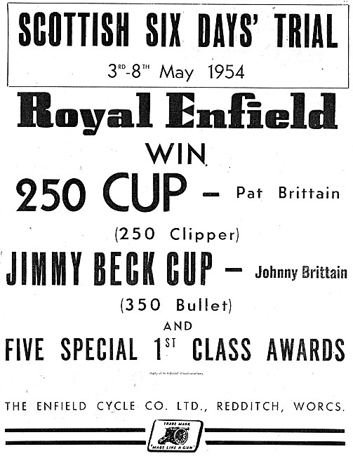 1954 Royal Enfield Clipper 250 cc                                