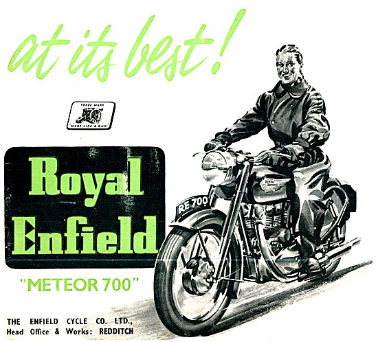 1954 Royal Enfield  Meteor 700                                   