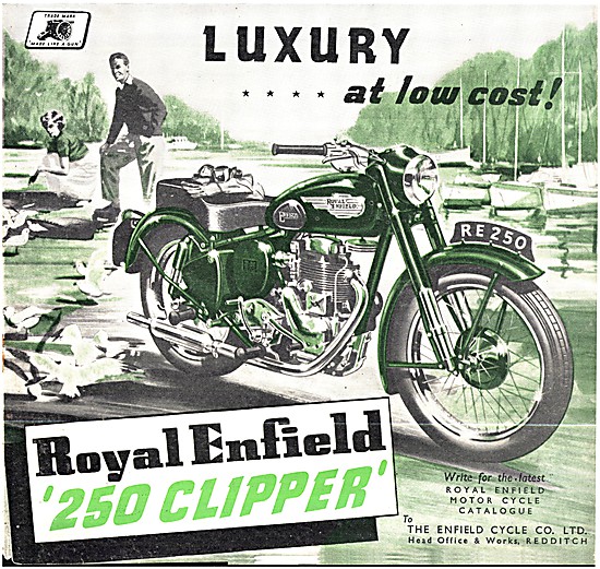1954 Royal Enfield  Clipper 250 cc                               