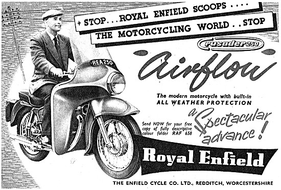 Royal Enfield  Airflow Fairings - Royal Enfiled Crusader 250 cc  