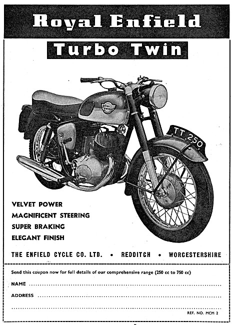 1964 Royal Enfield Turbo Twin 250cc                              